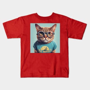 Smart Cat Kids T-Shirt